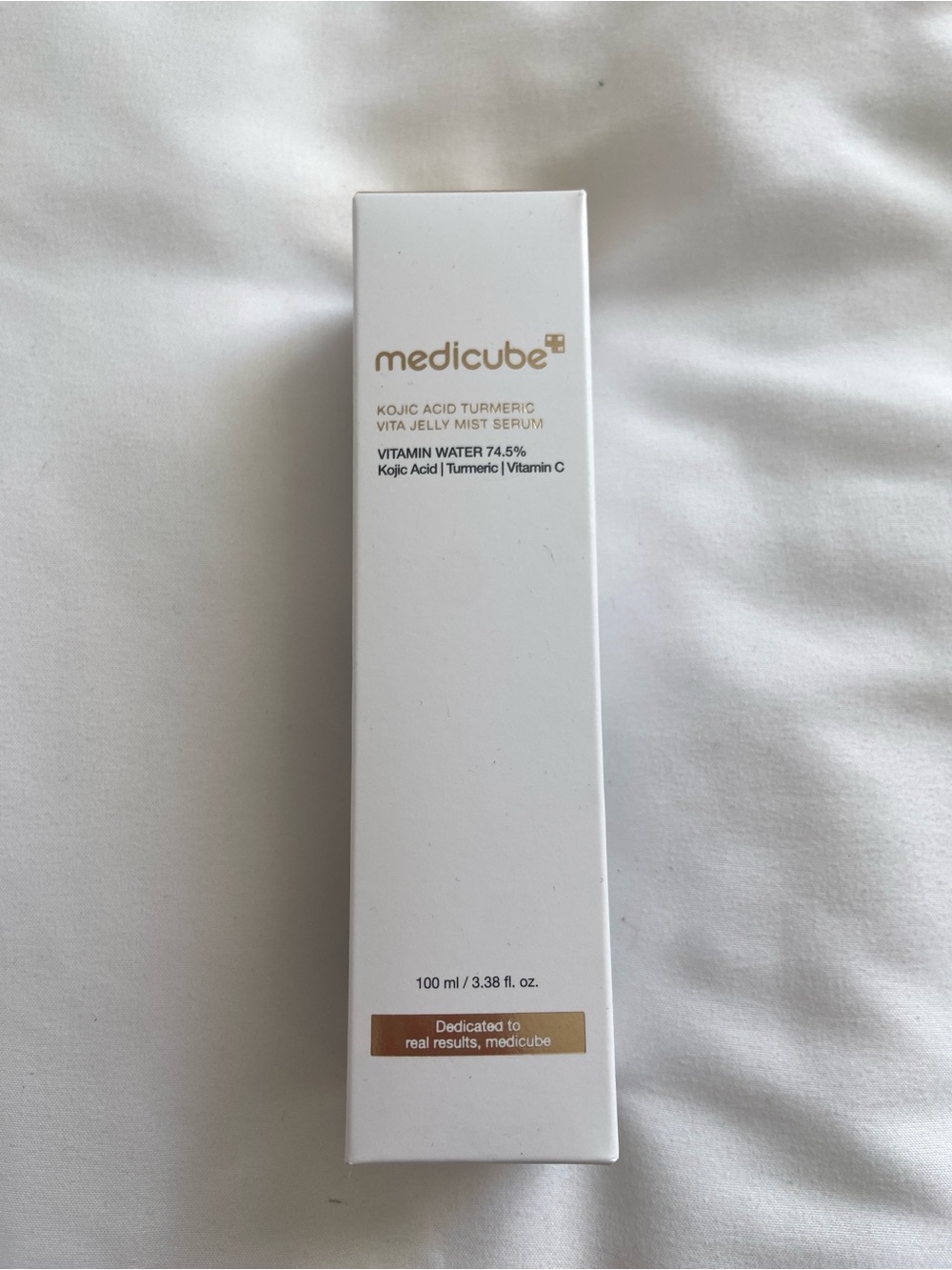 Medicube Kojic Acid Turmeric Vita Jelly Mist Serum - White
